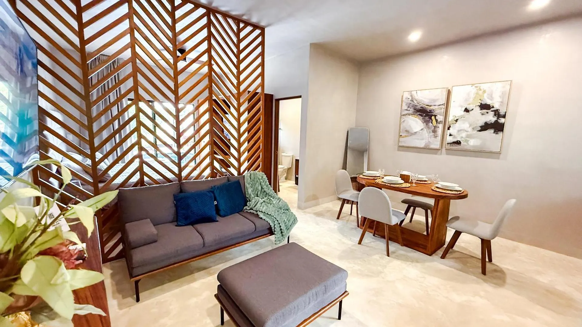 New Swim-Up Apartment King Bed Wifi Tulum 0*,  Mexico